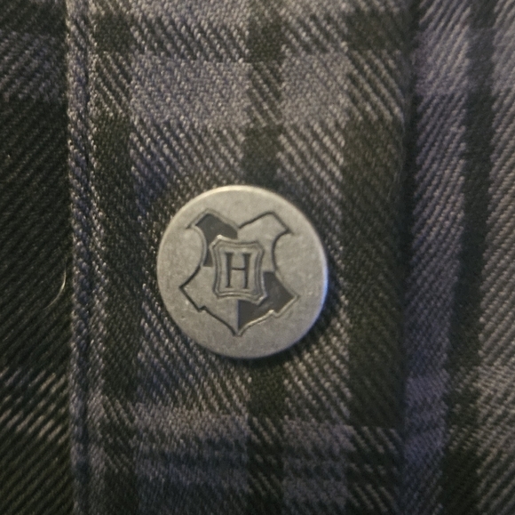 Harry Potter Women's Size 24 Plaid Skirt Front Snaps - Picture 5 of 5